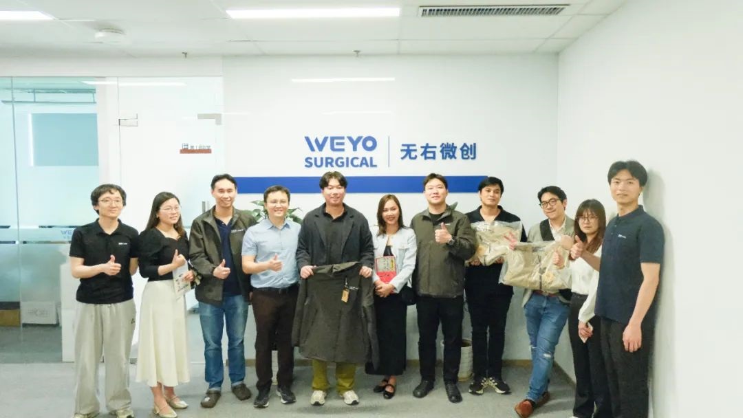 Across Mountains and Seas, United by Minimally Invasive Vision!Thai Delegation Visits Weyo Surgical